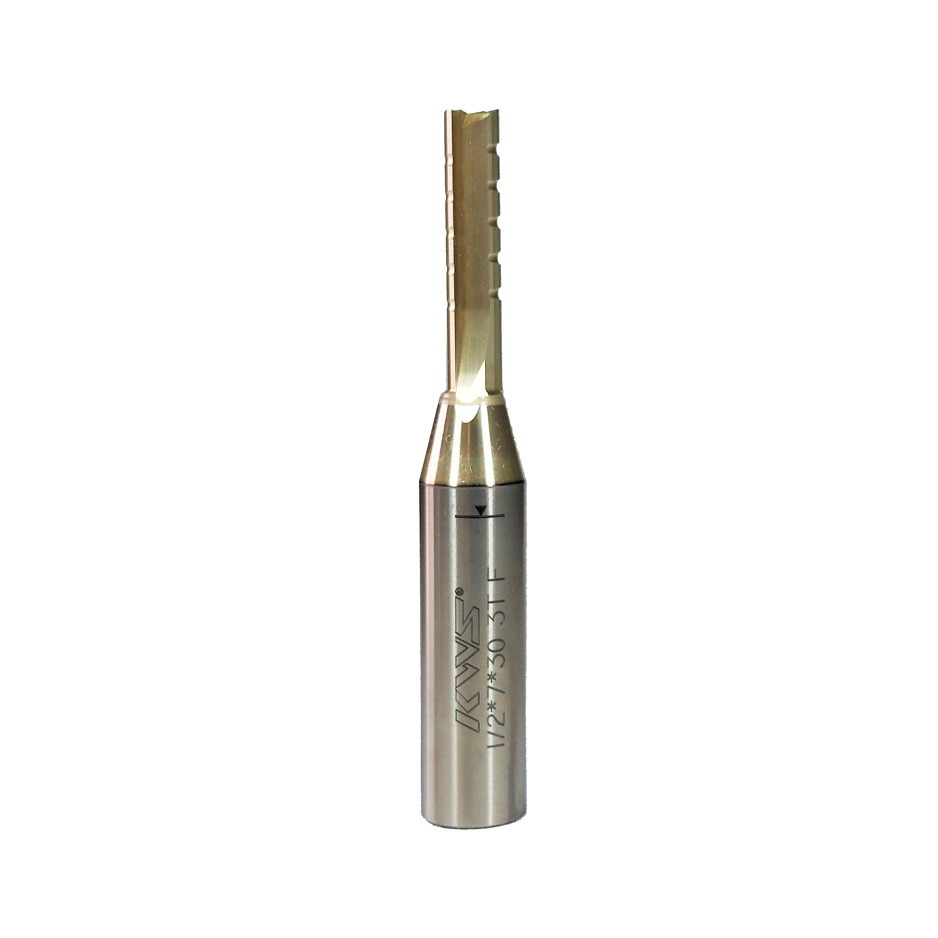 Fresa Router CNC para Corte em Madeira - 7x30x12,7mm - R - Direita - 3T F (3 cortes / 3 canais de escoamento) - Série K5F
