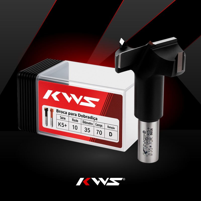 Brocas KWS Brasil Produto para Marcenaria